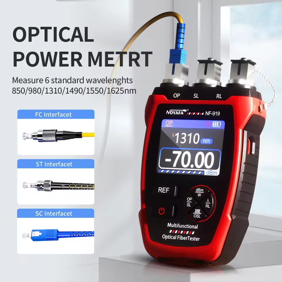 Lighting Visual - Noyafa NF-919 Optisches Leistungsmessgerät mit Lichtquelle