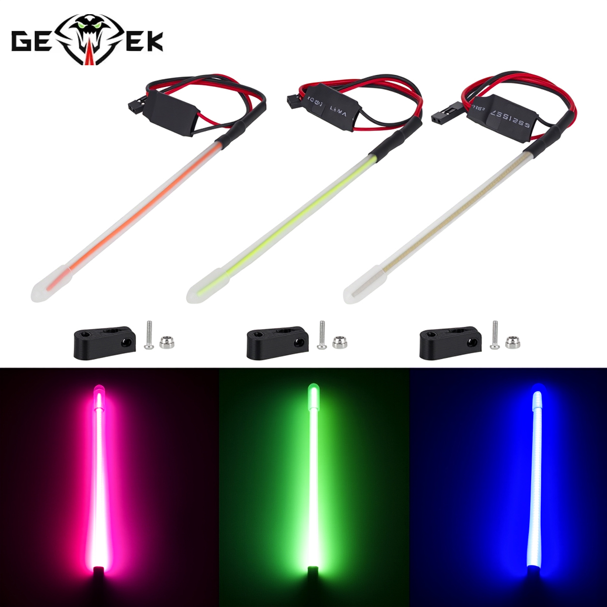 Lighting Decoration Ideas - LED-Rückleuchten Nachtlicht Ambientebeleuchtung für 1/10 1/8