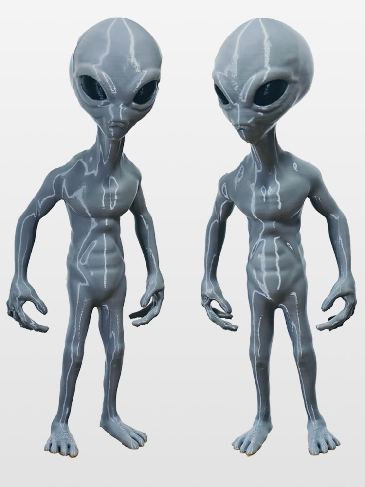 Lighting Mcqueen Bedroom Decor - 2025 Neue Roswell UFO Grau Alien