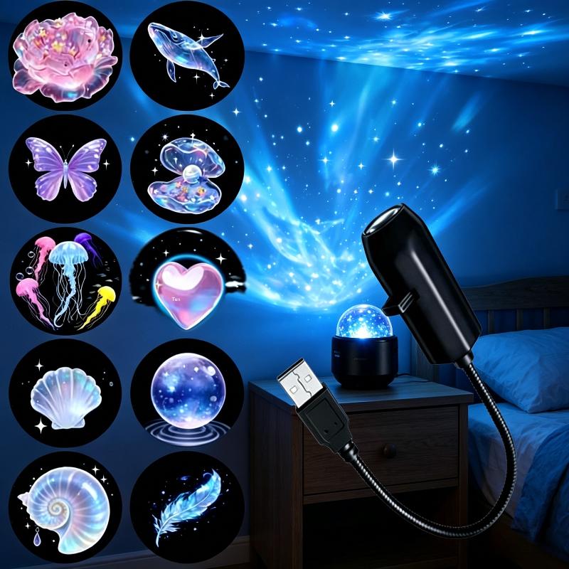 USB Magic Ocean Series Projekt – Lighting Mcqueen Bedroom Decor Bewertung und Preis