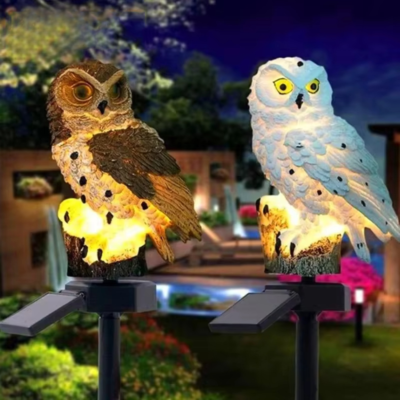 Solarbetriebene Eulen-Gartenle – Lighting Decoration Ideas Bewertung und Preis