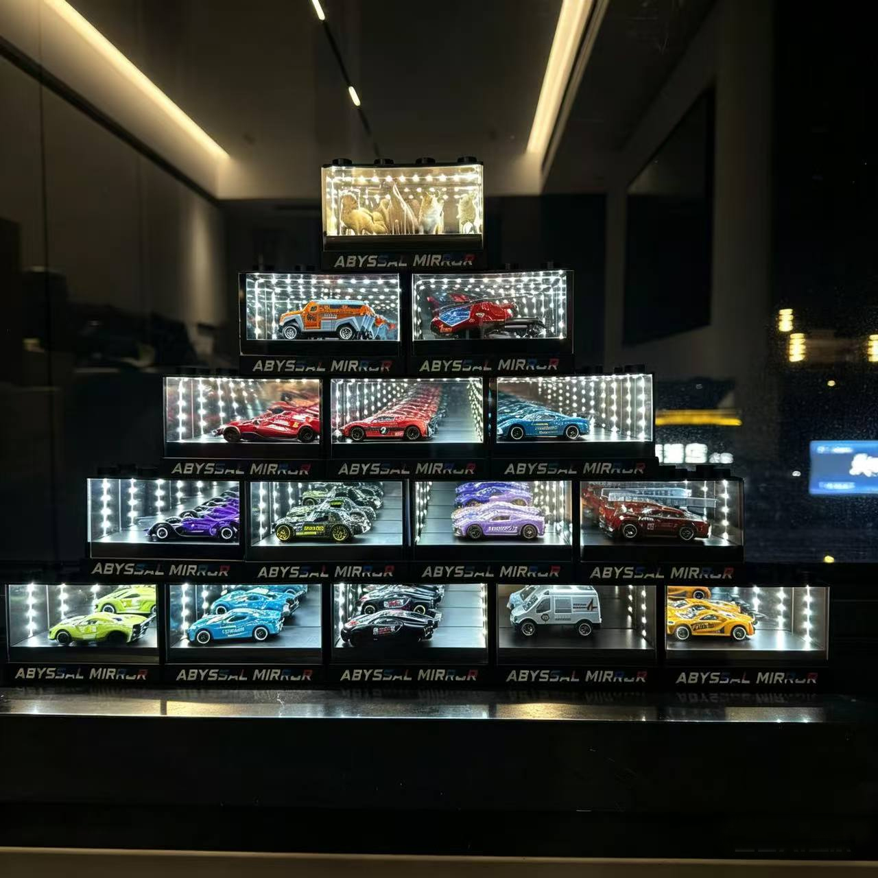 2026 Neues Automodell-Vitrine  – Lighting Visual Bewertung und Preis