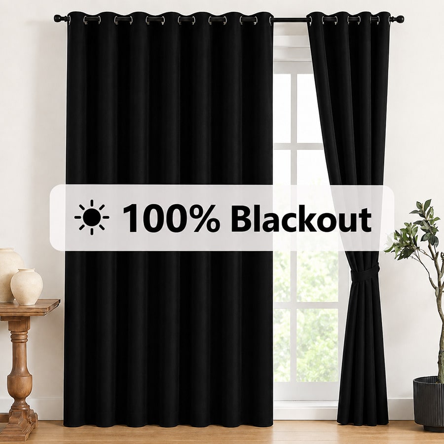 2 Stück Verdunkelungsvorhänge, – Lighting Decoration Ideas Bewertung und Preis