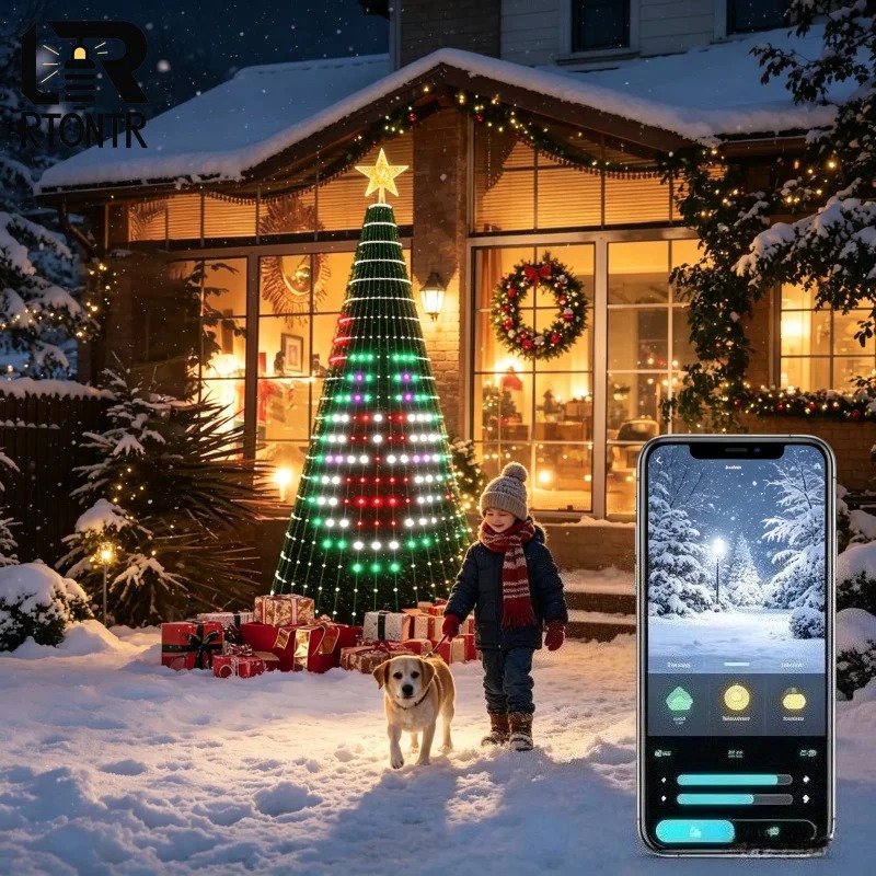 Smarte RGB Weihnachtsbaumspitz – Lighting Christmas Decor Bewertung und Preis