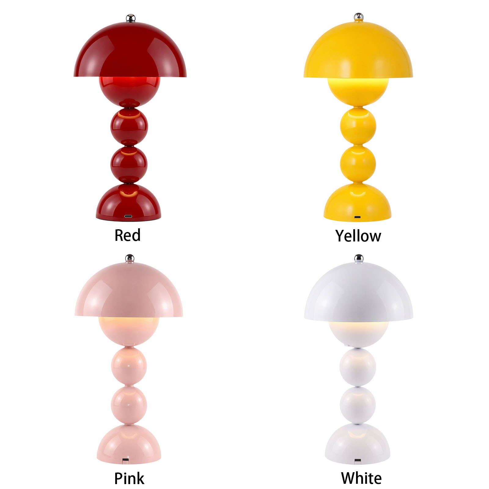 Pilz-Blütenknospen-Tischlampe, – Lighting Decor Bedroom Bewertung und Preis