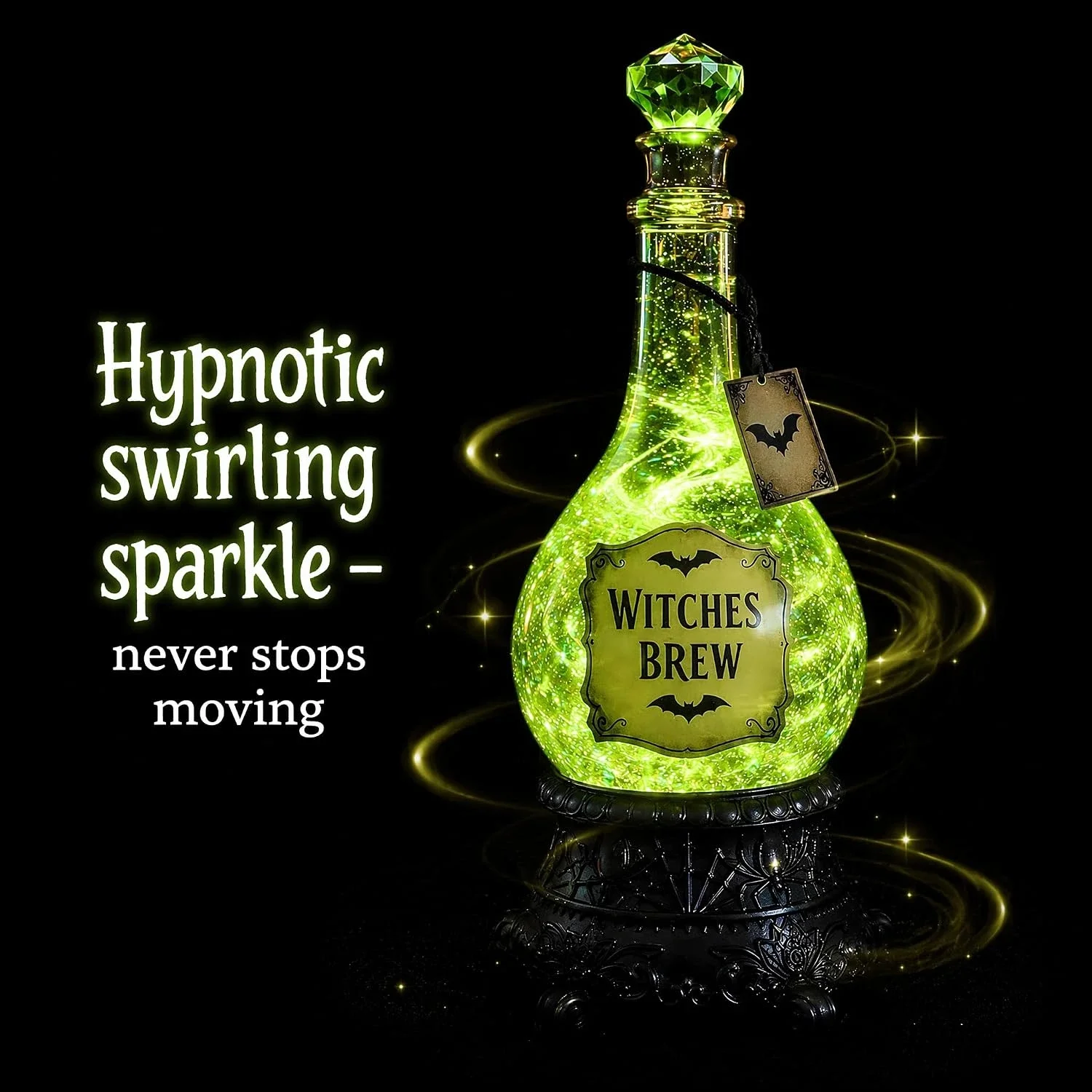 Leuchtende Hexenbrühe-Flasche, – Up Lighting Decor Bewertung und Preis