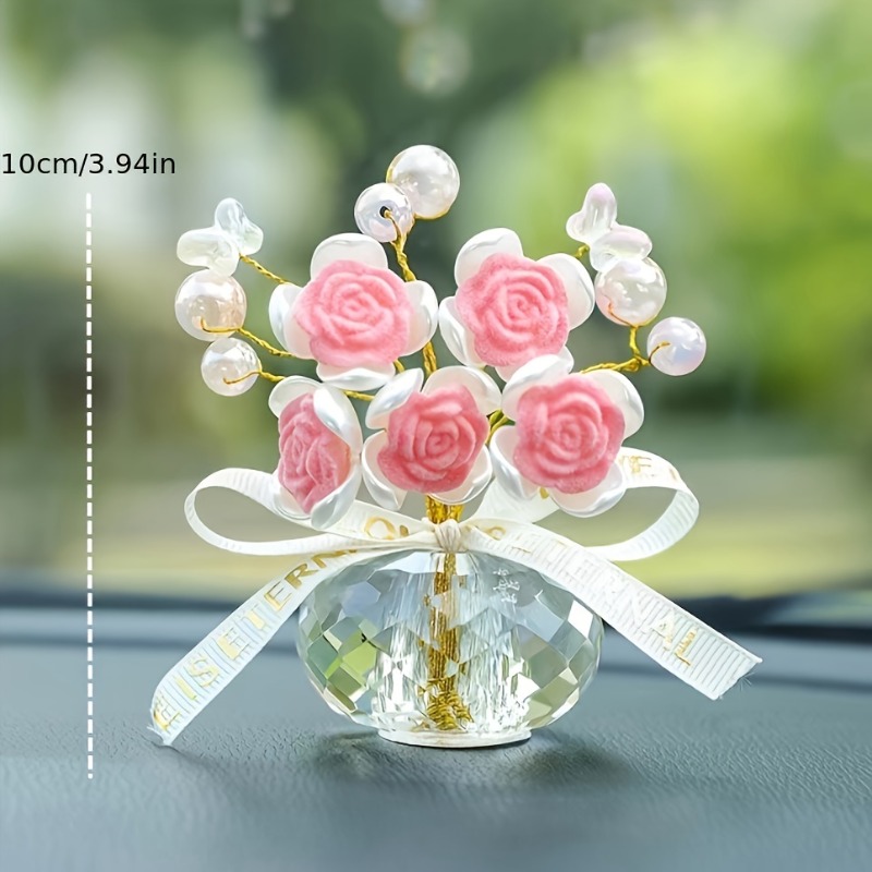 1 x Kristallglas-Rosen-Armatur – Lighting Mcqueen Bedroom Decor Bewertung und Preis