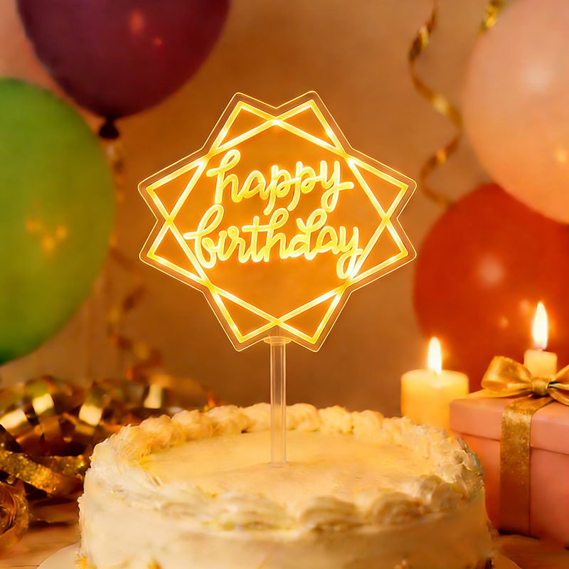 LED-Leuchtender Kuchenaufsatz  – Up Lighting Decor Bewertung und Preis