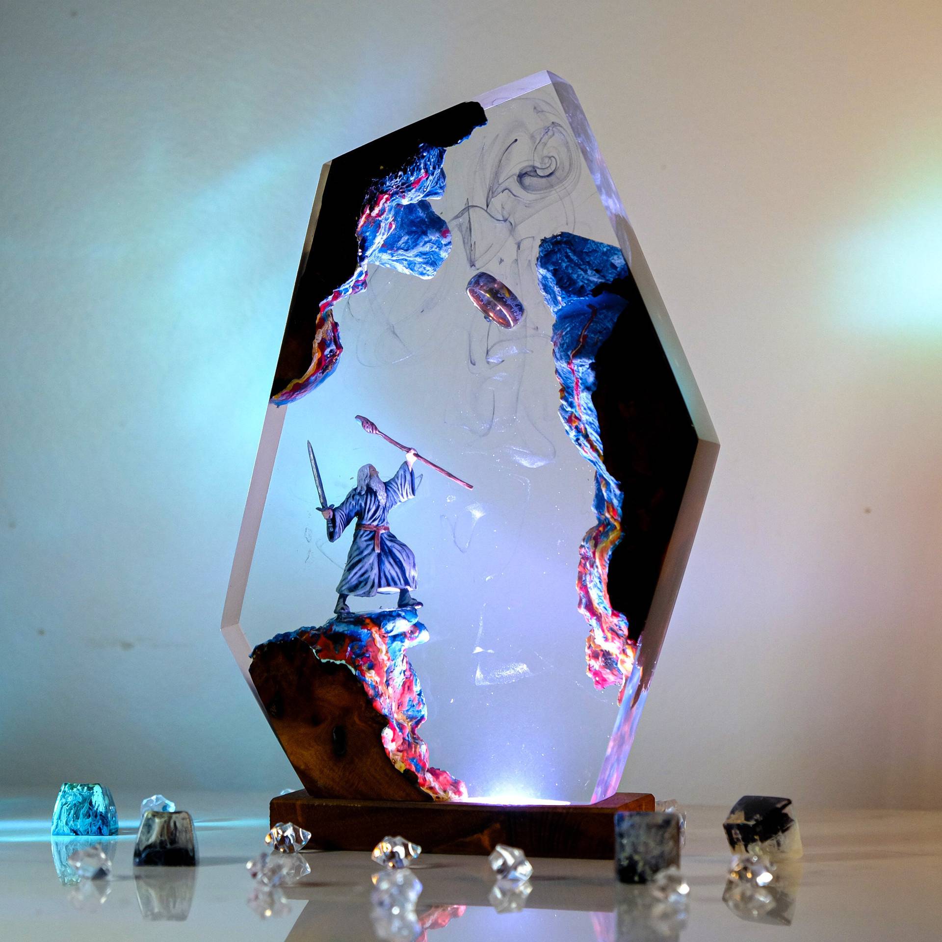 Film-Szenen-Figur Tischlampe a – Lighting Christmas Decor Bewertung und Preis