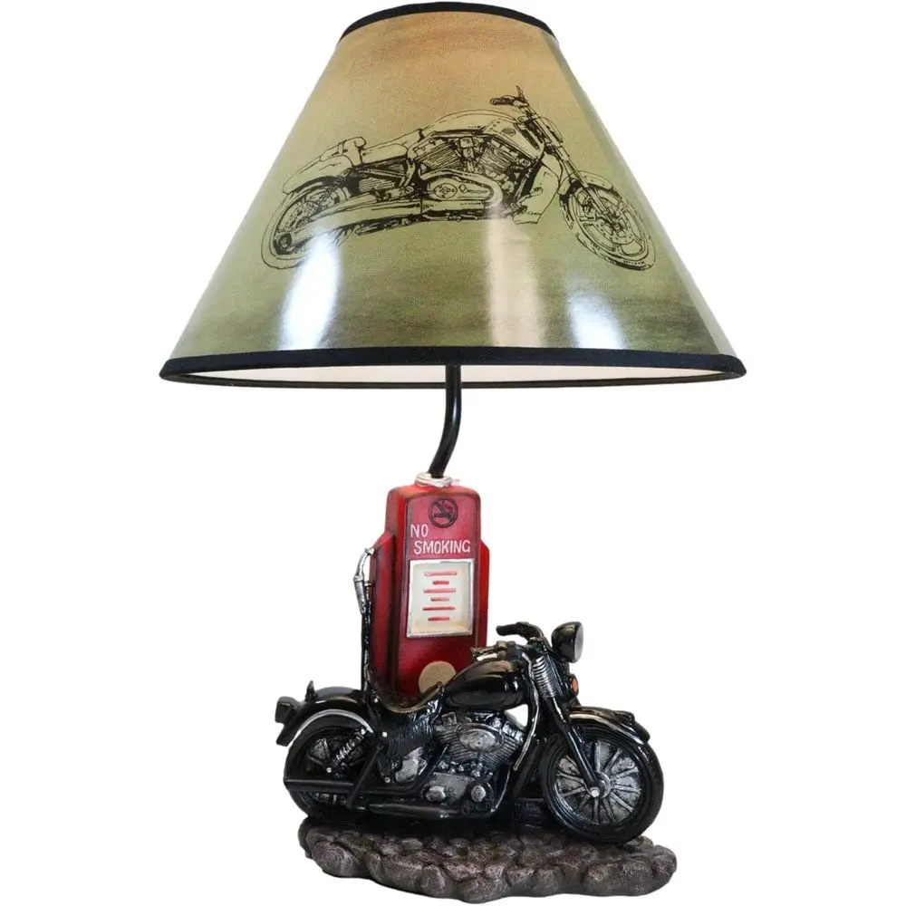 Vintage Retro Schwarze Motorra – Decor Lighting Lamps Bewertung und Preis