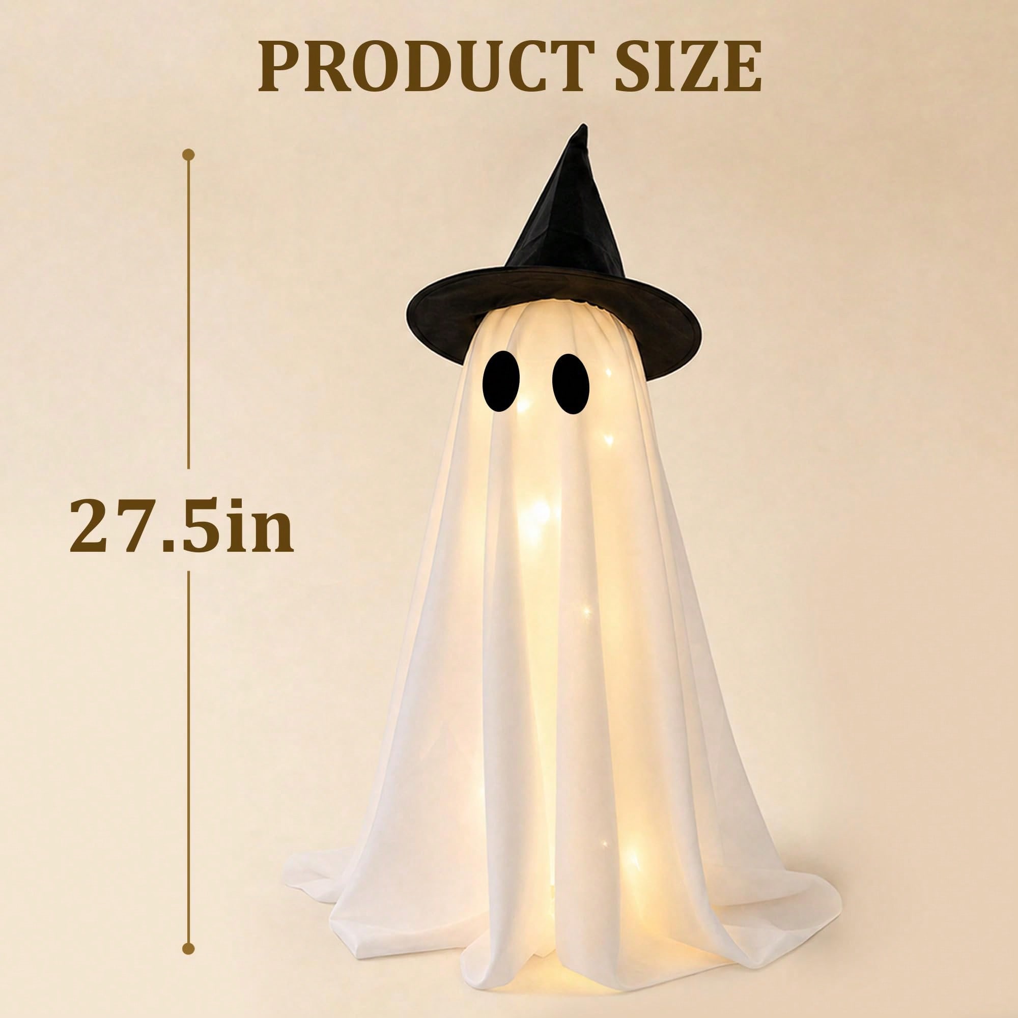 LED-Leuchtender Hexenhut-Geist – Up Lighting Decor Bewertung und Preis